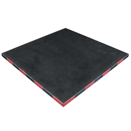 (Sadece Tahta İsteyene) Kırmızı-Siyah, Deri Kaplama, MDF, Ahşap Satranç Tahtası (37x37 cm)